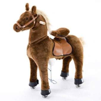 Поницикл PonyCycle «Бурка» со звуковыми эффектами арт. 3121 Поницикл PonyCycle «Бурка» со звуковыми эффектами арт. 3121