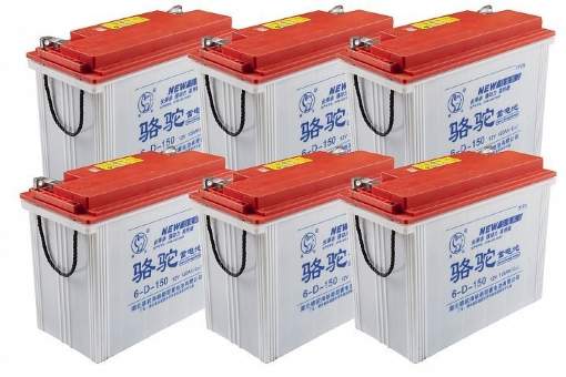 Комплект тяговых аккумуляторов 6-GFM-120 (72V120A/H C20) Комплект тяговых аккумуляторов 6-GFM-120 (72V120A/H C20)