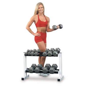 Подставка для гантельного ряда (5 пар) Body Solid Powerline PDR282 Подставка для гантельного ряда (5 пар) Body Solid Powerline PDR282