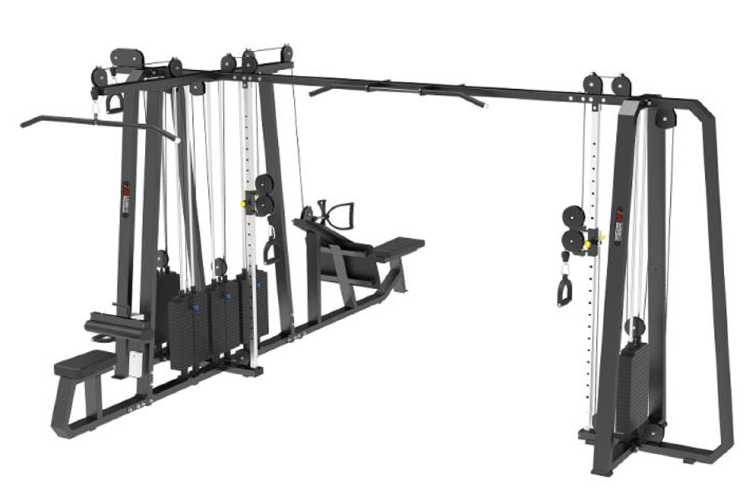 Силовая мультистанция UNIX Fit MAX PRO Кроссовер 5-ти позиционный UC1641A-SET1614B