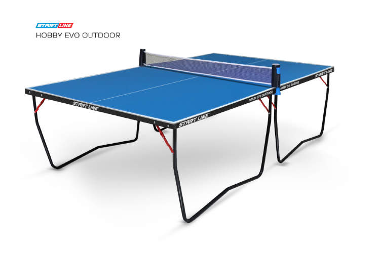 Теннисный стол всепогодный Start line Hobby EVO Outdoor 6 BLUE
