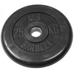 Диск обрезиненный Barbell 25 кг Диск обрезиненный Barbell 25 кг